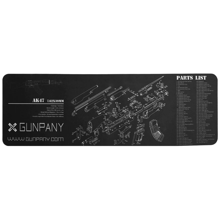 [SCBM-04] Gun Cleaning Mat (AK-47)
